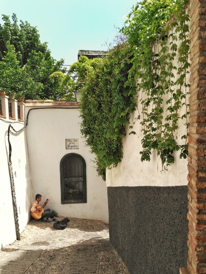 katusoittaja Albaicín Granada