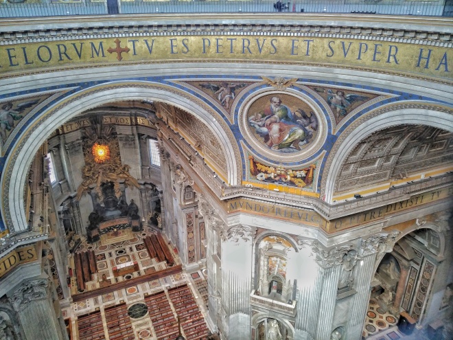 vatikaani pietarinkirkon kupoli